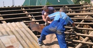 Демонтаж крыши в Назарово - стоимость работ от 729 рублей за м2