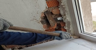 Демонтаж оконных откосов по выгодной цене от 521 руб. в Назарово - Сварной-Нрв